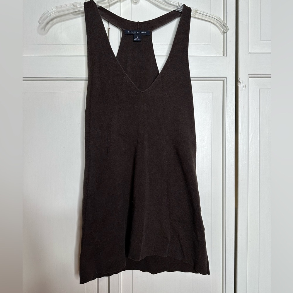 Banana Republic brown tank size small